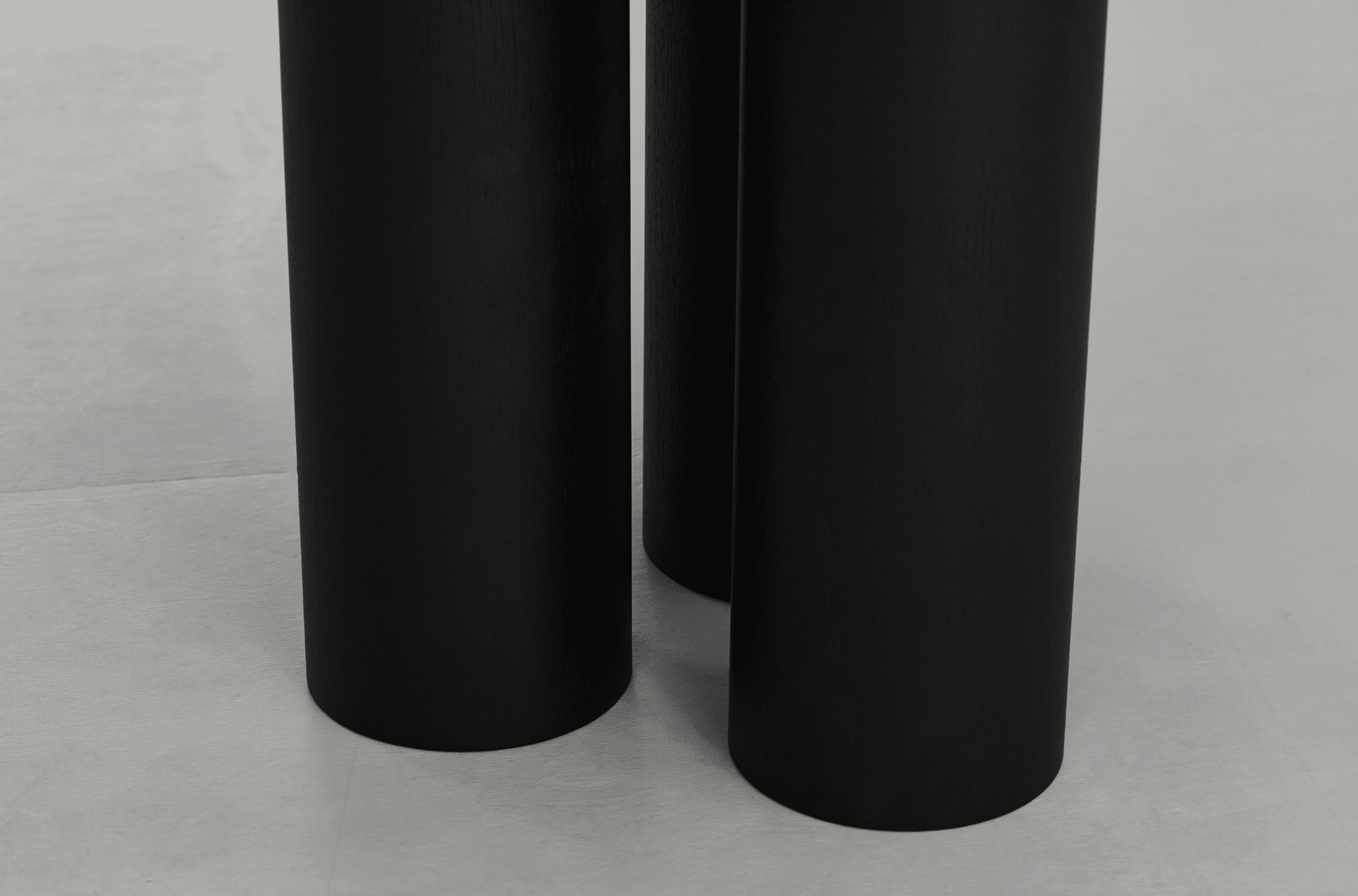 franky ronde eettafel zwart eiken