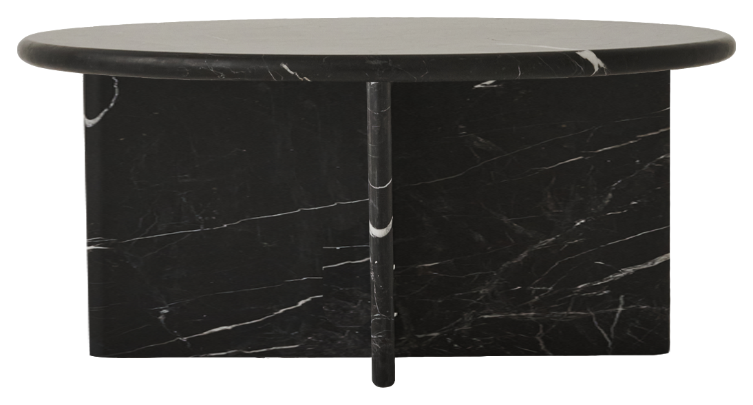 LOU coffee table - Nero Marquina