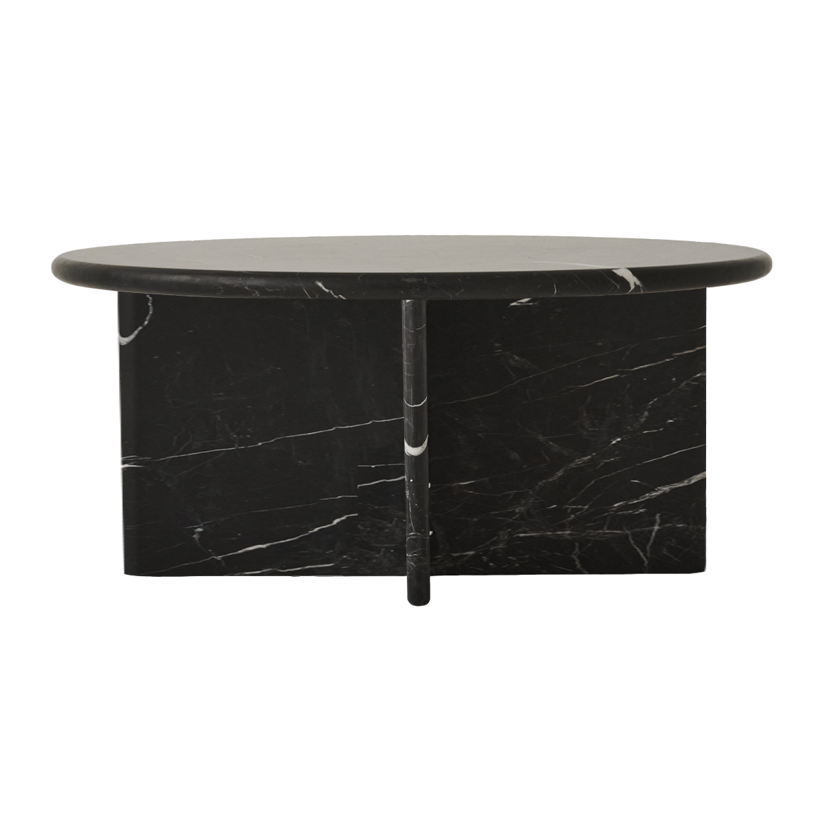 LOU coffee table - Nero Marquina