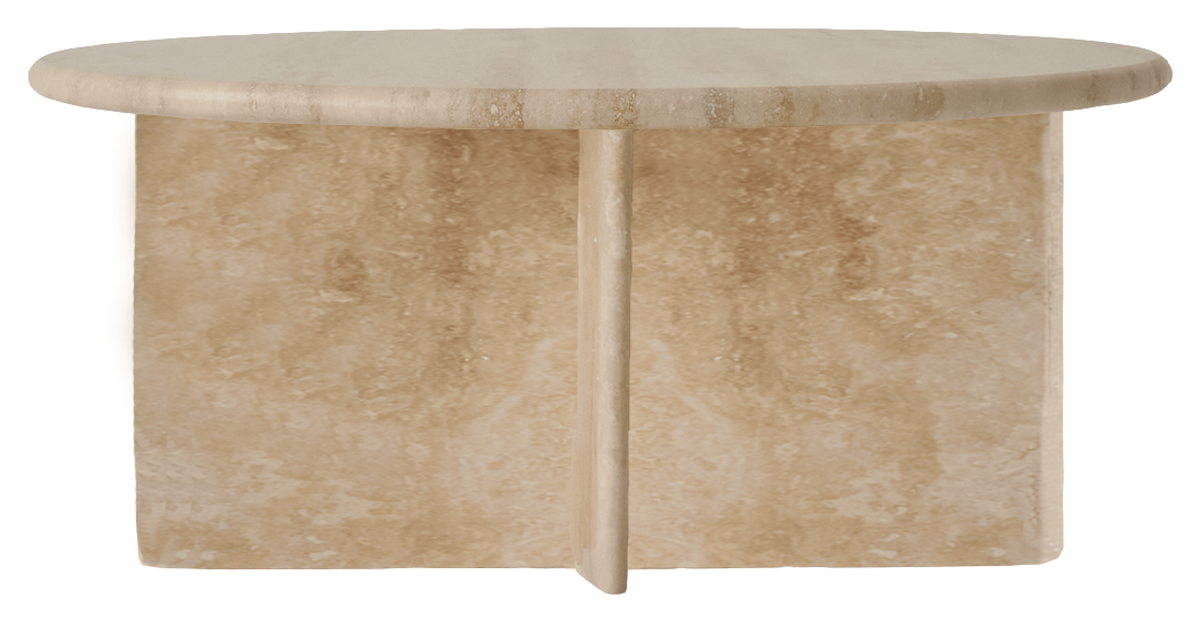 LOU coffee table - Travertin
