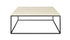marmeren salontafel vierkant beige