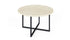 Marmeren salontafel rond beige