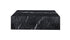 Salontafel Marmerblok Nero Marquina zwart