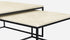 Salontafel set vierkant Crema Marfil beige