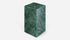 Salontafel Marmerblok 30x30x51 - India green groen