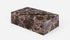 Marmerblok salontafel Dark Emperador bruin