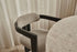 tribute eetkamerstoel design met velvet en hout