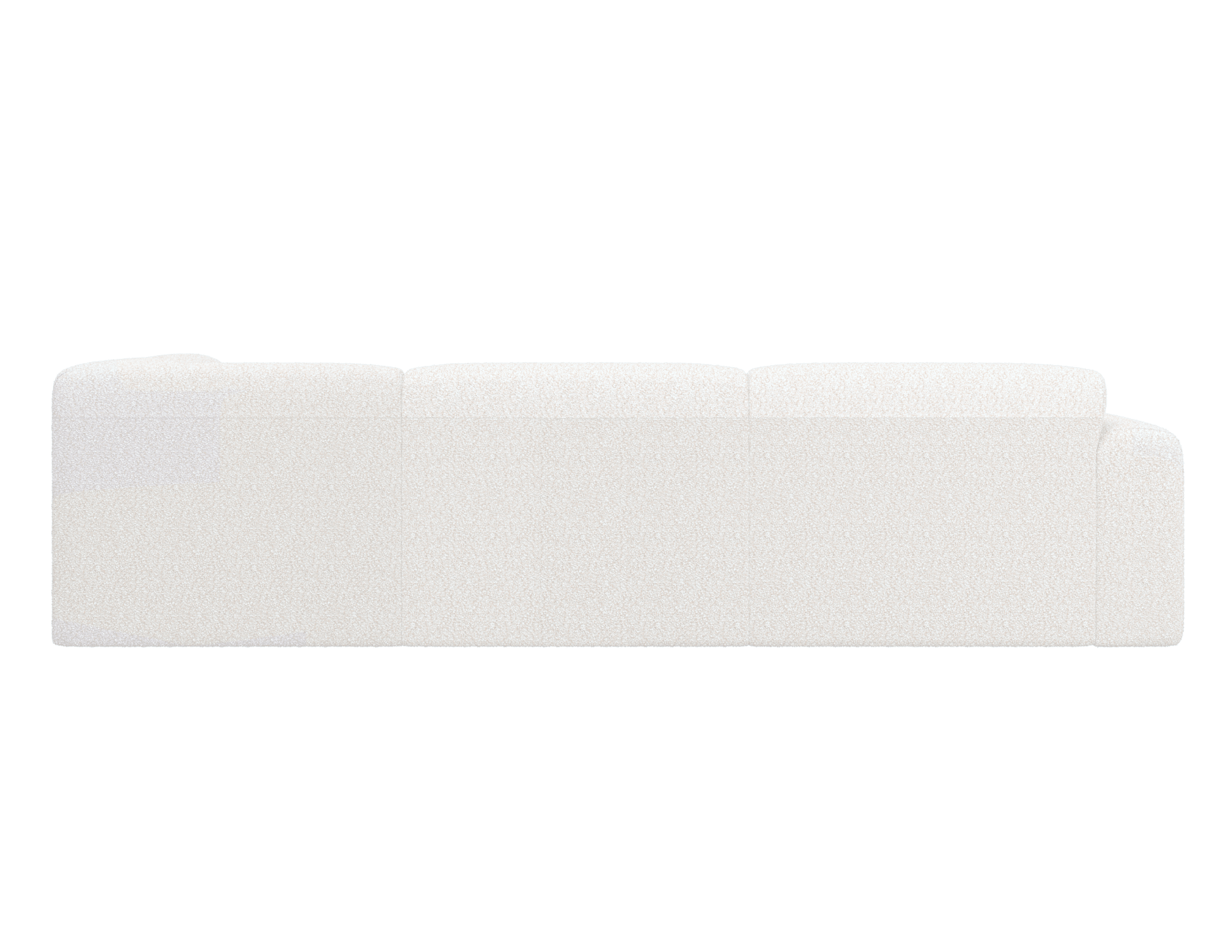 NOLLIE Sofa - Teddy 98 Ivory - Corner Sofa right