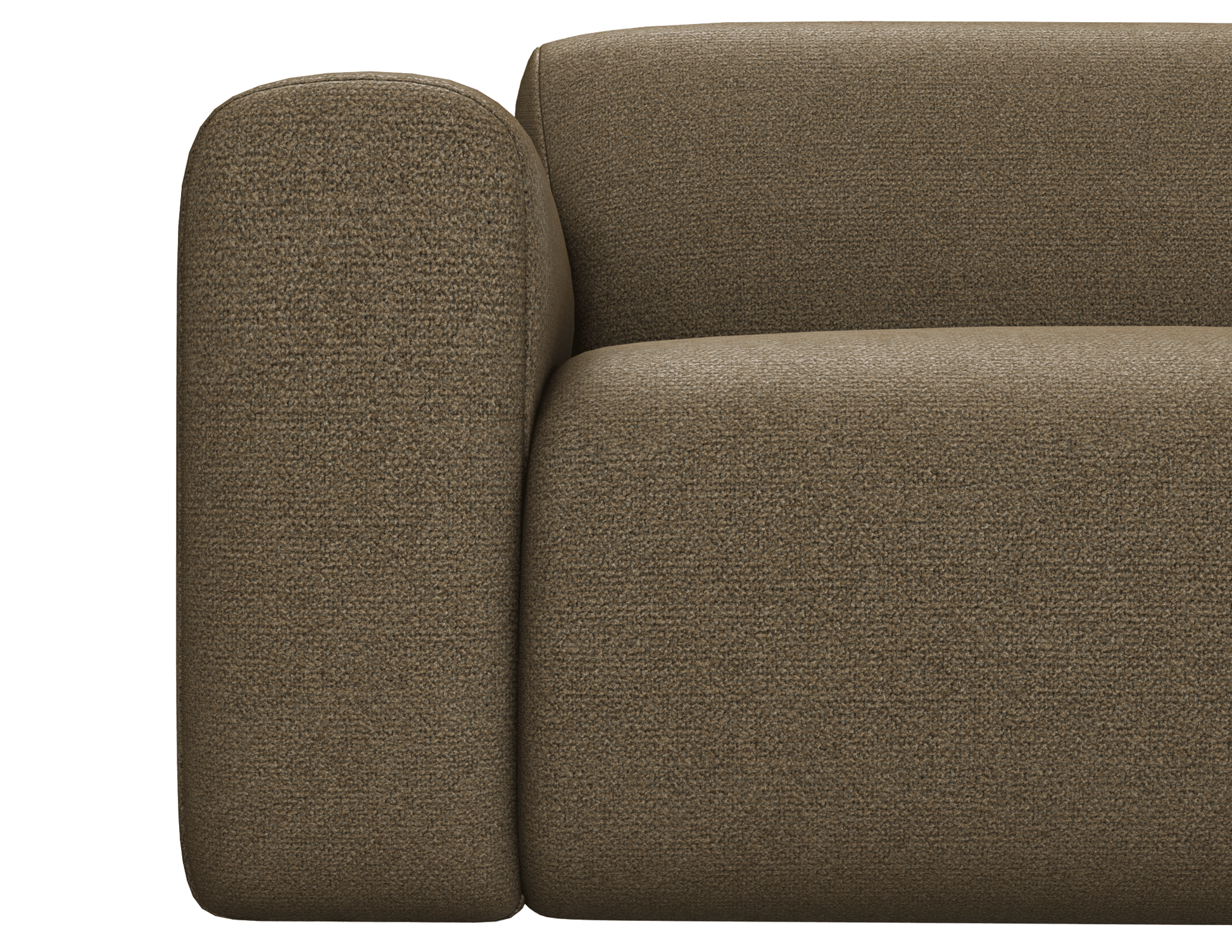 NOLLIE Sofa - Monza 97 Clay - Corner Sofa right