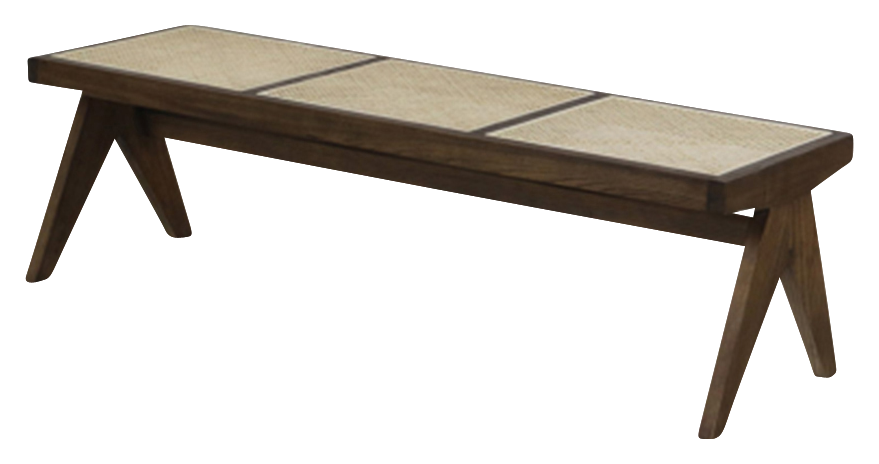 Rattan Couch - Pierre - Hazelnut Brown