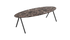 Marmeren eettafel ovaal –  Dark Emperador bruin (V-poot)