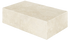 Acrema Marfil beige marble block coffee table by Aime Té with matte finish, rectangular shape, 100x60x27 cm size.