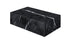 Marble block coffee table in Nero Marquina black with matte finish, featuring a modern rectangular design.