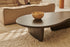 Ash white FORM coffee table by My Store featuring a modern rectangular wooden design with clean lines.
