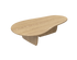 Natural wood FORM coffee table by My Store with a sleek rectangular design and smooth finish.