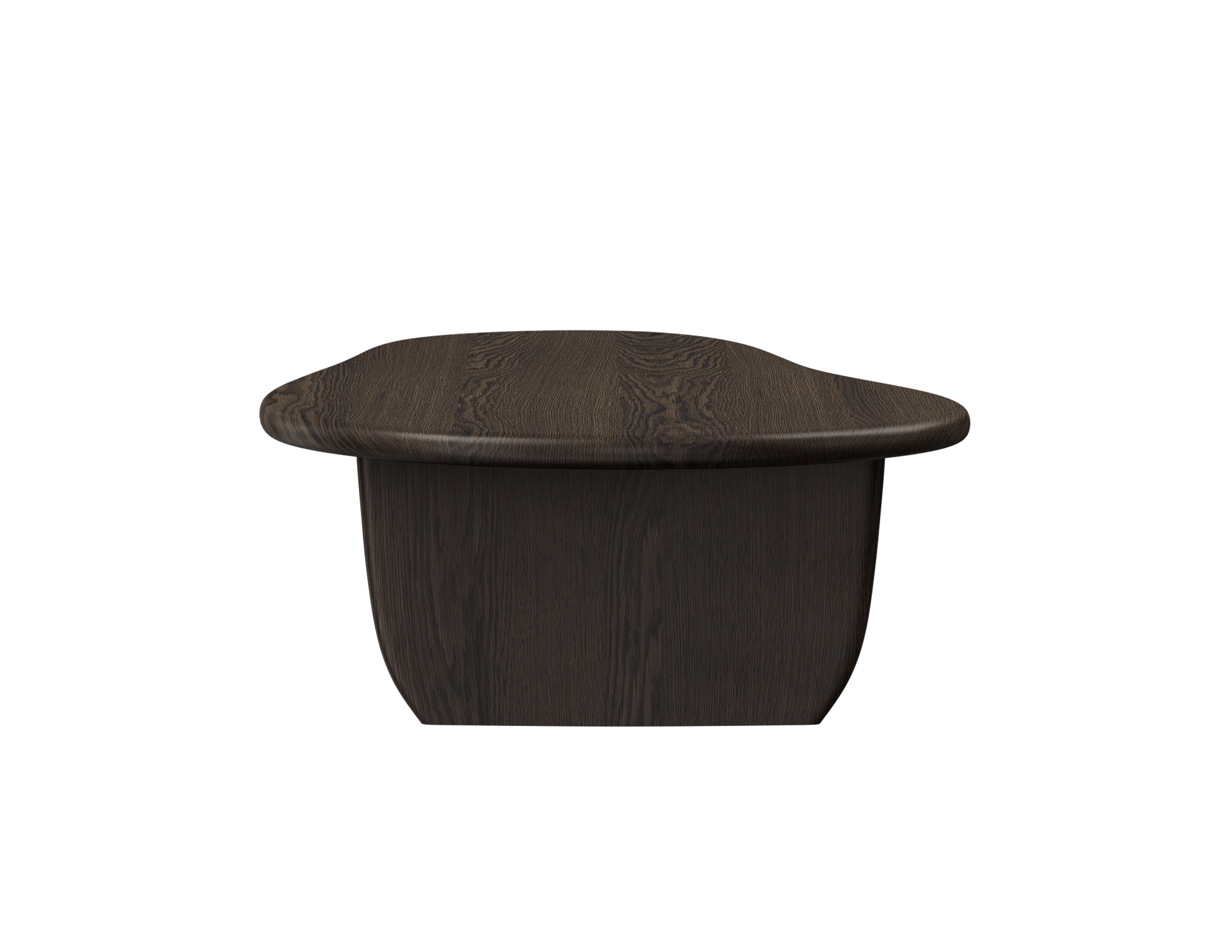 Smoked FORM coffee table by My Store with a sleek rectangular design and modern smoked glass finish.