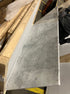 Rectangular marble dining table with four legs in Bianco Carrara White, featuring matte finish and perfect condition.