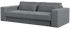 Ocean grey Minato 5-seater sofa by My Store with plush cushions and sleek modern design, perfect for contemporary living rooms.