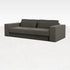 Dark grey MINATO sofa by Phoebe, a 5-seater sofa with plush cushions and modern design, perfect for stylish living rooms.