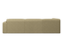Beige NOLLIE Monza 06 corner sofa from My Store, left-facing 2-seater sectional with plush cushions and modern design.