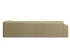 NOLLIE Monza 06 beige corner sofa from My Store, showing the right-facing 2-seater section with plush upholstery.