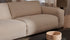 Ivory NOLLIE Teddy 98 corner sofa from My Store, right-facing 2-seater with plush upholstery and modern design.
