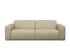 Ivory NOLLIE Monza 00 sofa by My Store, two-seater with modern design and plush fabric upholstery.