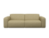 Two-seater NOLLIE Monza 06 beige sofa with plush upholstery and modern design, perfect for contemporary living rooms.