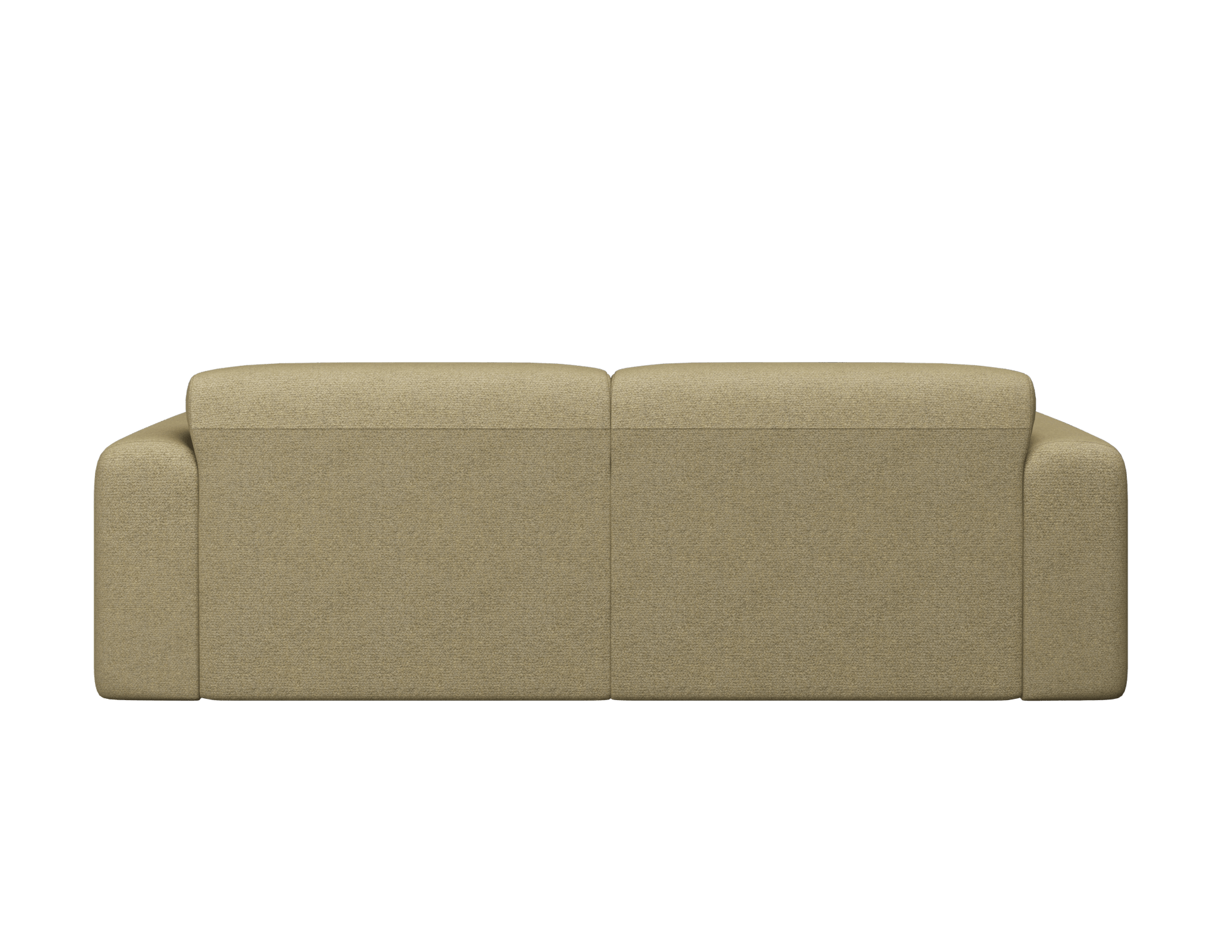 Beige NOLLIE Monza 06 two-seater sofa from My Store with plush cushions and modern design, perfect for contemporary living rooms.