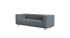 Ocean grey VICO 2-seater sofa by My Store featuring plush fabric and modern design, perfect for contemporary living rooms.