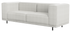 Off-white VICO Capucine sofa by My Store, two-seater with plush fabric and modern design, shown in a bright living room setting.