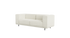 VICO Phoebe off-white two-seater sofa from My Store with plush fabric and modern design, ideal for living room comfort.