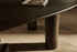 Organic FRANKY dining table by My Store with smoked oak finish, 200 cm long, showcasing sleek wooden design and smooth surface.