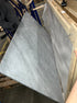 Rectangular Bianco Carrara White marble dining table with four legs, matte finish, gray tones, 200x100 cm, by My Store.
