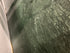 Rectangular India Green marble dining table with U-frame, 200x80 cm, matte finish, minor splatter marks, in excellent condition.