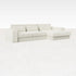 Off-white MINATO sofa by My Store, 3-seater divan with right-side configuration in a modern living room setting.
