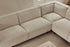 Dark grey VICO Phoebe corner sofa by My Store, left-facing 3-seater sectional with plush cushions and modern design.