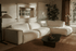 Beige YUTO sofa by My Store with three plush seats and modern design, perfect for living room comfort and style.