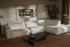Three-seater YUTO Sofa in Phoebe Beige featuring plush cushions and modern design, perfect for contemporary living rooms