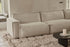 Dark grey YUTO sofa with plush cushions and modern design, three-seater from Phoebe collection.