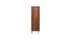 Brown walnut KOMO cabinet by My Store with sleek wood finish and modern design, featuring multiple storage compartments.