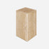 Elegant travertine pillar from My Store, showcasing textured stone surface and classic architectural style.