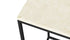 Creamy beige marble coffee table set with glossy finish, featuring sleek design and sturdy construction.