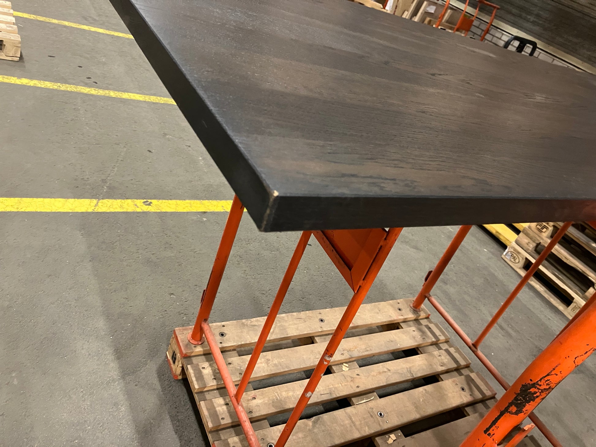 FRANKY - Rectangular Dining Table - Black Oak (Outlet - 200 X 80)