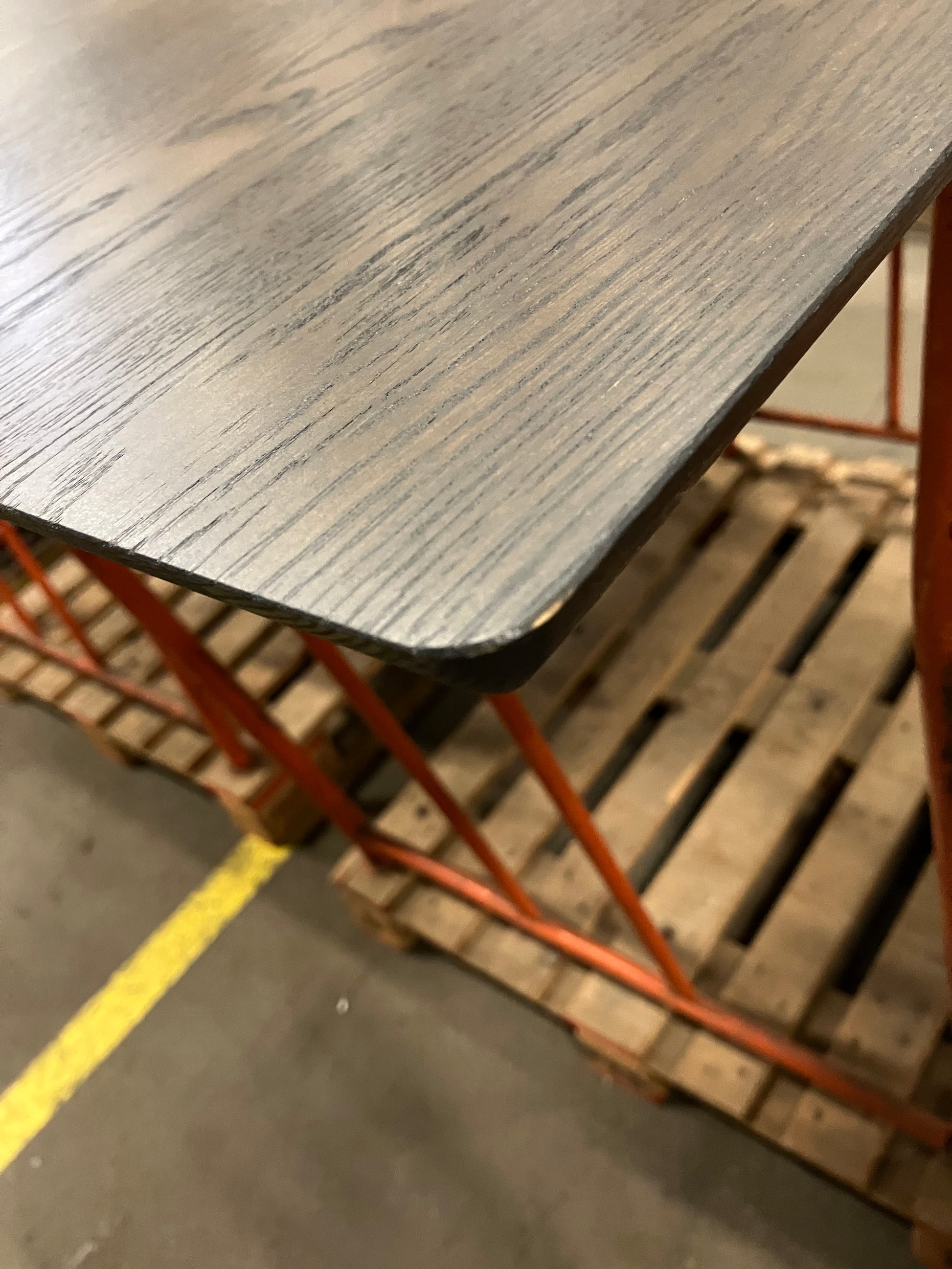 FRANKY - Rectangular Dining Table - Black Oak (Outlet - 180 x 90)