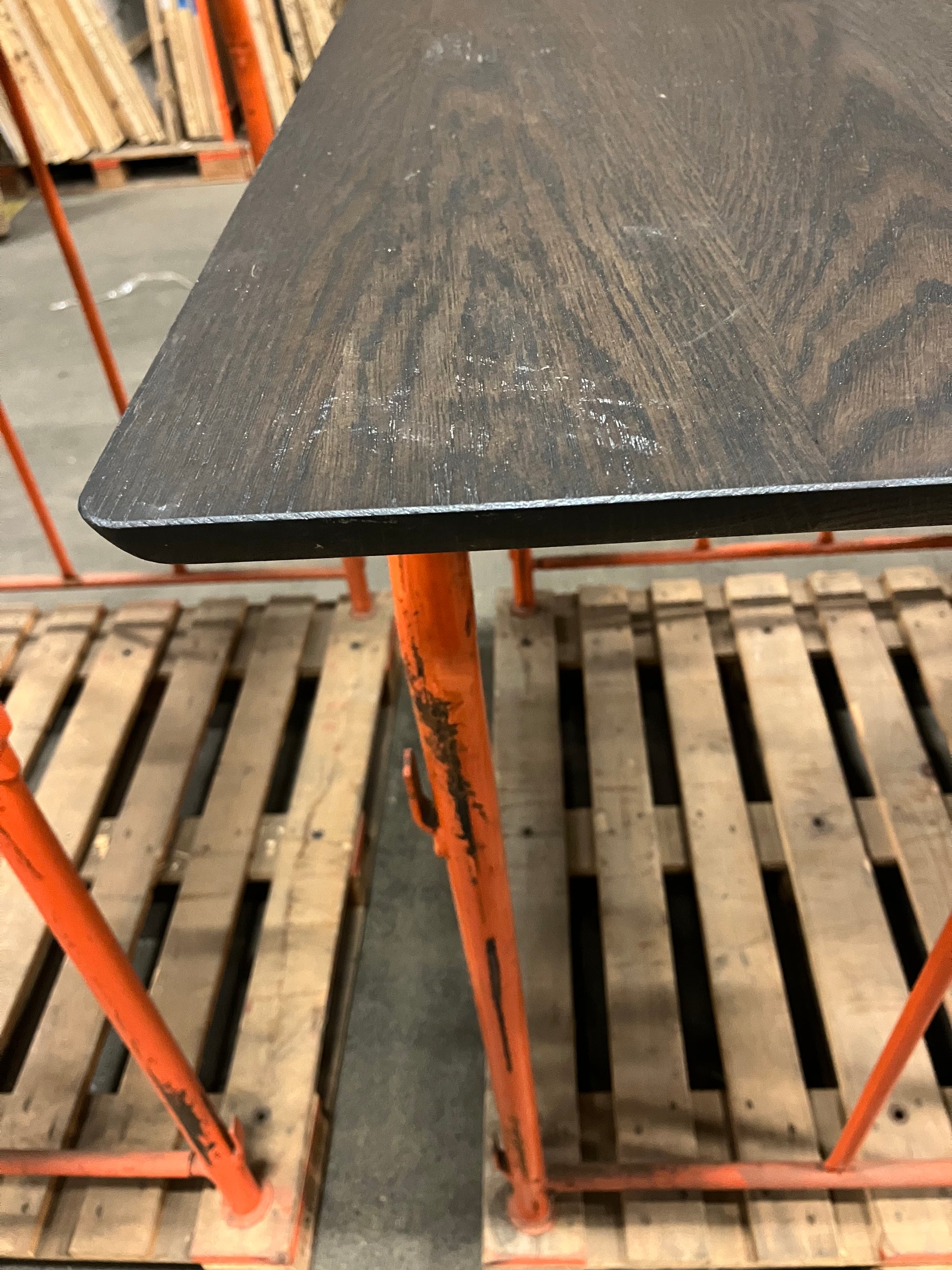 FRANKY - Rectangular Dining Table - Black Oak (Outlet - 180 x 90)