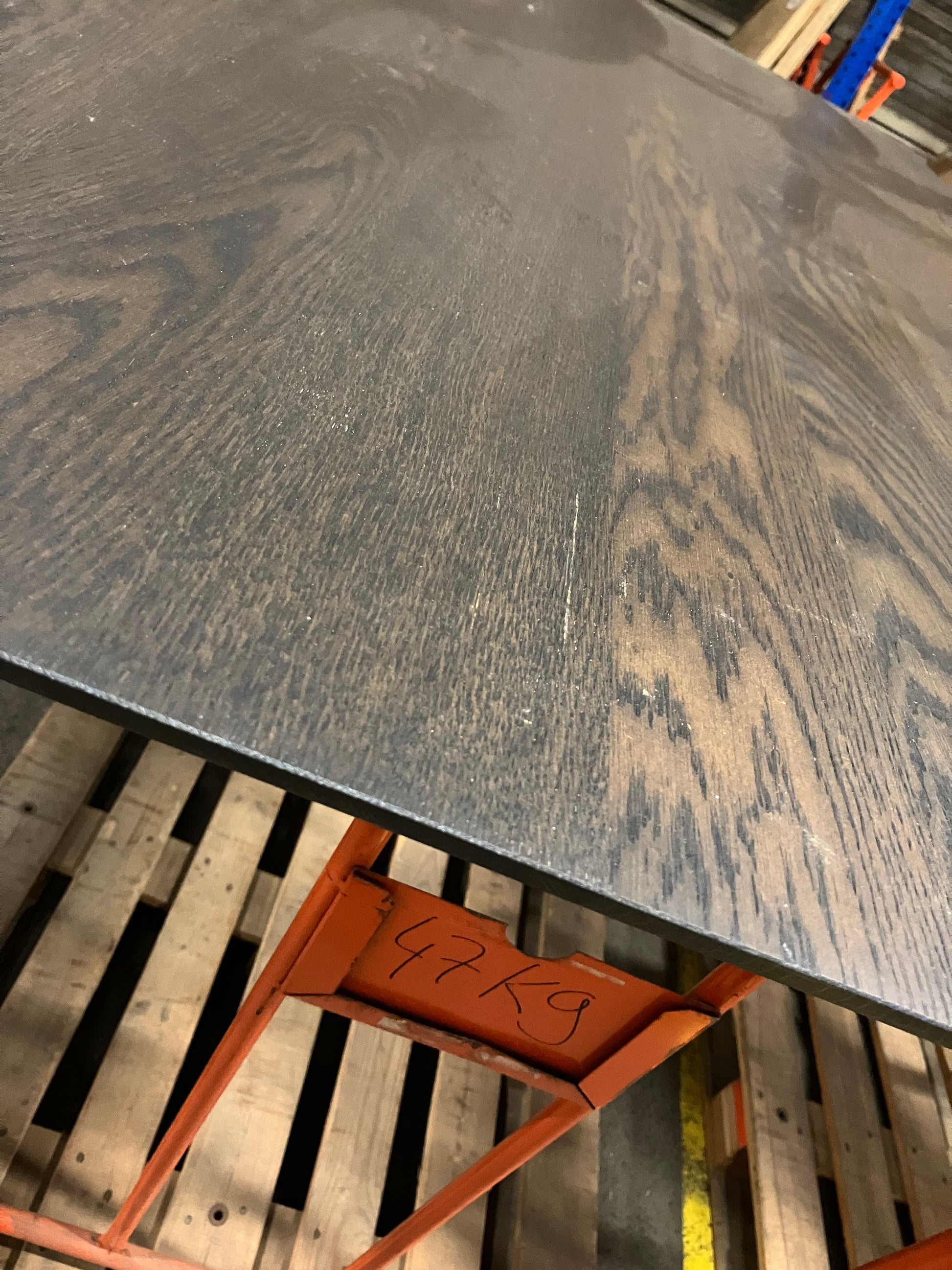 FRANKY - Rectangular Dining Table - Black Oak (Outlet - 180 x 90)