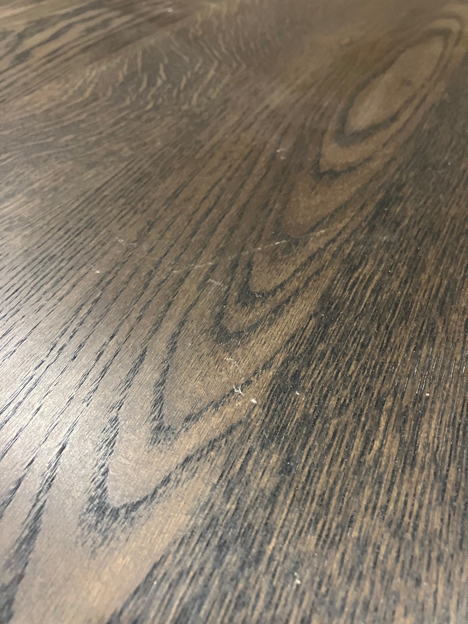 FRANKY - Rectangular Dining Table - Black Oak (Outlet - 180 x 90)