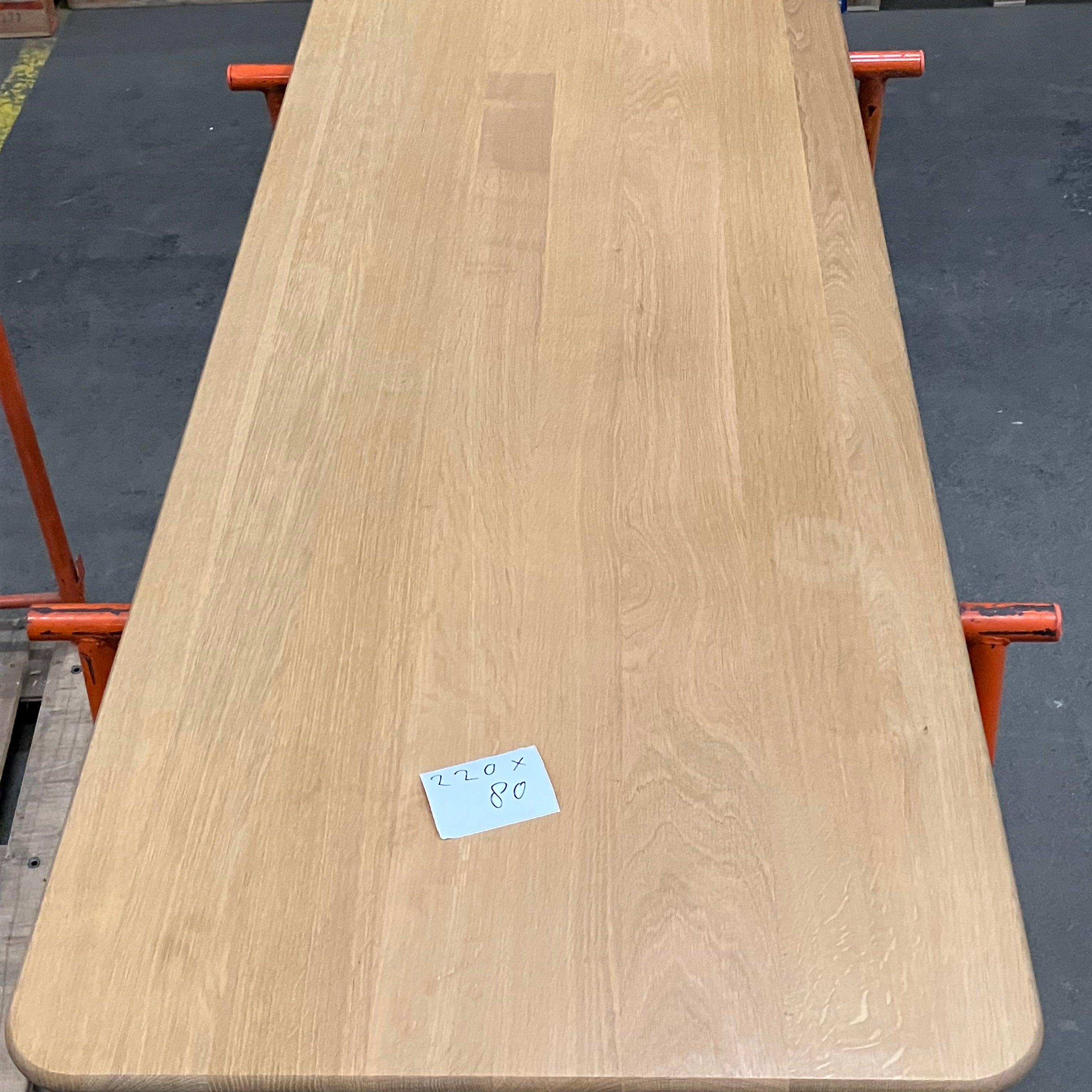 FRANKY - Rectangular Dining Table - Natural Oak (Outlet - 220 x 80)