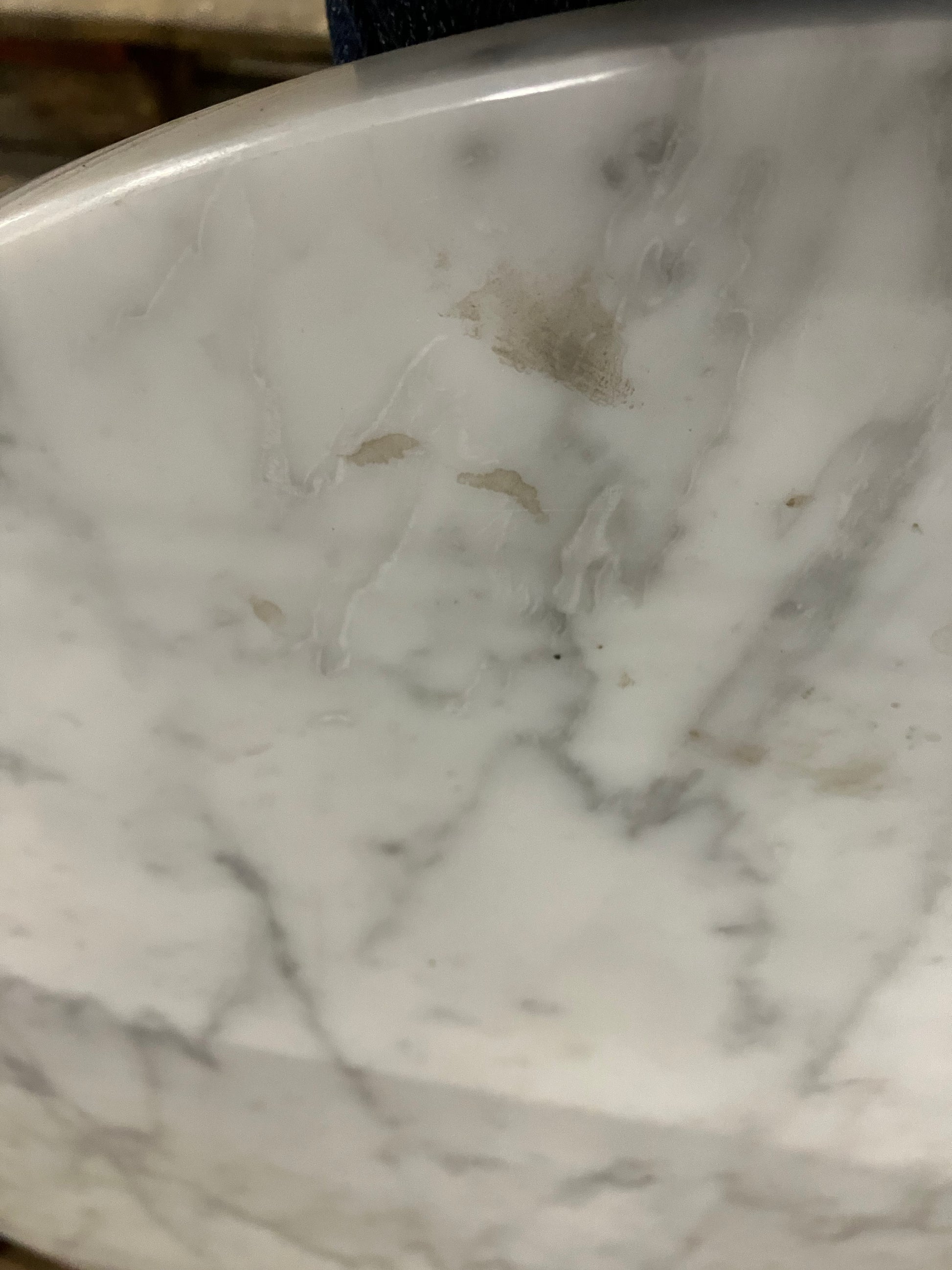 Round Marble Coffee Table – Bianco Carrara white (Outlet Ø 60)